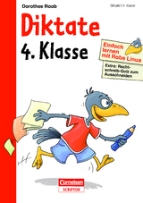 Einfach lernen mit Rabe Linus – Diktate 4. Klasse - Dorothee Raab