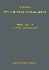 Regesta Pontificum Romanorum - Philipp Jaffé