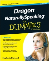 Dragon NaturallySpeaking For Dummies - Diamond, Stephanie