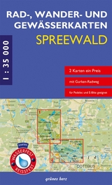 Rad-, Wander- und Gewässerkarten-Set: Spreewald - 