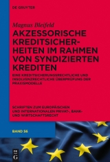 Akzessorische Kreditsicherheiten im Rahmen von syndizierten Krediten -  Magnus Bleifeld