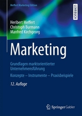 Marketing - Heribert Meffert, Christoph Burmann, Manfred Kirchgeorg