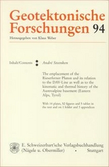 The emplacement of the Rieserferner Pluton and its relation to the DAV-Line as well as to the kinematic and thermal history of the Austroalpine basement (Eastern Alps, Tyrol) - André Steerkens