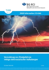 T 033 - Vermeidung von Zündgefahren infolge elektrostatischer Aufladungen (BGI 5127)