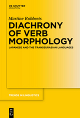 Diachrony of Verb Morphology - Martine Robbeets