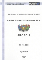 Applied Research Conference 2014 - 