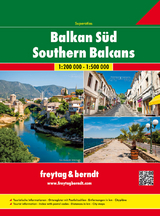 Balkan Süd, Autoatlas 1:200.000 - 1:500.000 - 