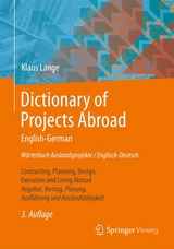 Dictionary of Projects Abroad English-German Wörterbuch Auslandsprojekte / Englisch-Deutsch - Klaus Lange