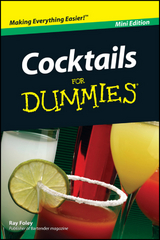 Cocktails For Dummies, Mini Edition -  Ray Foley