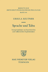 Sprache und Tabu - Ursula Reutner