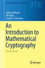 An Introduction to Mathematical Cryptography - Hoffstein, Jeffrey; Pipher, Jill; Silverman, Joseph H.