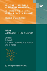 Fortschritte der Chemie organischer Naturstoffe / Progress in the Chemistry of Organic Natural Products - Bernhard Kräutler, N. P. Sahu