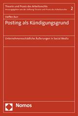 Posting als Kündigungsgrund - Steffen Burr