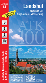 ATK100-14 Landshut (Amtliche Topographische Karte 1:100000) - Breitband und Vermessung Landesamt für Digitalisierung  Bayern