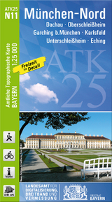 ATK25-N11 München-Nord (Amtliche Topographische Karte 1:25000)