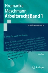 Arbeitsrecht Band 1 - Wolfgang Hromadka, Frank Maschmann