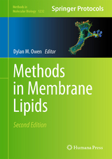 Methods in Membrane Lipids - 