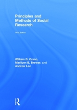 Principles and Methods of Social Research - Crano, William D.; Brewer, Marilynn B.; Lac, Andrew