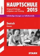 Abschlussprüfung Hauptschule Hessen - Deutsch Lösungsheft - Kammer, Marion; Bachmann, Gabriele; Marré-Harrak, Karin; Radloff-Graß, Renate