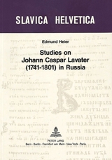 Studies on Johann Caspar Lavater (1741-1801) in Russia