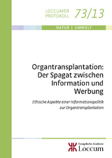 Organtransplantation: - 