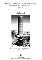 Die Sozialpsychologie der DDR - Kitty Dumont