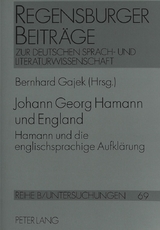 Johann Georg Hamann und England - 