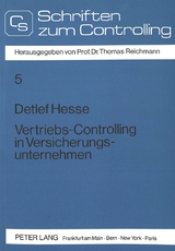 Vertriebscontrolling in Versicherungsunternehmen - Detlef Hesse