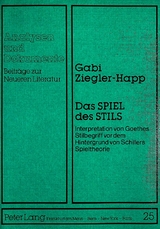 Das Spiel des Stils - Gabi Ziegler-Happ