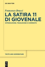 La satira 11 di Giovenale - Francesco Bracci