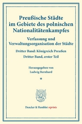 Preußische Städte im Gebiete des polnischen Nationalitätenkampfes. - 