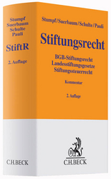 Stiftungsrecht - Christoph Stumpf, Joachim Suerbaum, Martin Schulte, Rudolf Pauli