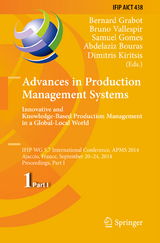 Advances in Production Management Systems: Innovative and Knowledge-Based Production Management in a Global-Local World - 