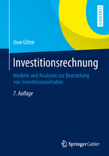 Investitionsrechnung - Götze, Uwe