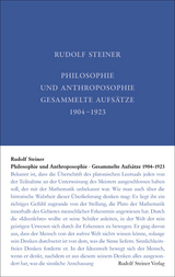 Philosophie und Anthroposophie - Rudolf Steiner