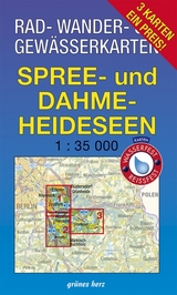 Rad-, Wander- und Gewässerkarten-Set: Spree- und Dahme-Heideseen - 