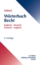 Wörterbuch Recht - Linhart, Karin