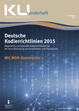 Deutsche Kodierrichtlinien mit MDK-Kommentierung 2015 - 