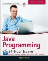 Java Programming 24–Hour Trainer 2e - Fain, Y