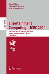 Entertainment Computing - ICEC 2014 - 