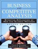 Business and Competitive Analysis - Fleisher, Craig S.; Bensoussan, Babette E.