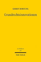 Grundrechtsinnovationen - Gerrit Hornung