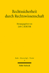 Rechtssicherheit durch Rechtswissenschaft - 