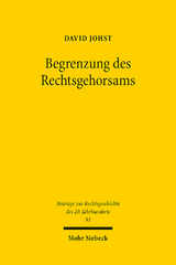 Begrenzung des Rechtsgehorsams - David Johst