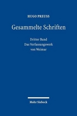 Gesammelte Schriften - Hugo Preuß