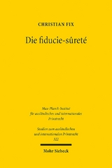 Die fiducie-sûreté - Christian Fix