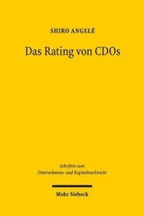 Das Rating von CDOs - Shiro Angelé