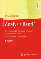 Analysis Band 1 - Behrends, Ehrhard