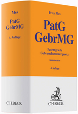 Patentgesetz, Gebrauchsmustergesetz - Peter Mes