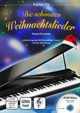 Piano-TV: Die schönsten Weihnachtslieder (mit DVD) - Pascal Pomaska